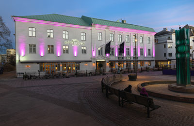 Installation av belysning & fasadbelysning av Halmstad Elektriska