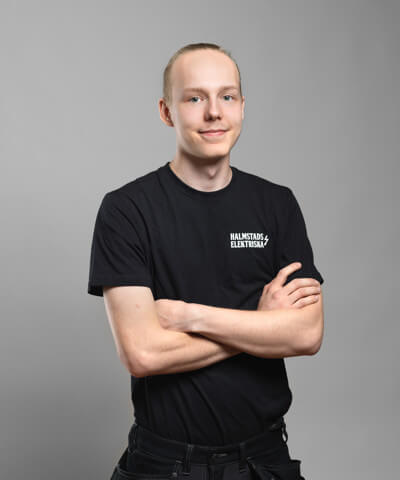 David på Halmstads Elektriska en del av Elkedjan
